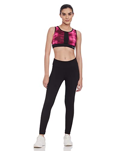 Image of Longies Women's Polyester, Spandex Padded Wire Free Sports Bra