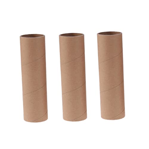 VILLCASE 30 Pack Cardboard Mailing Tubes 15x4.3cm Art Document Shipping Rolls Cardboard Paper Tubes for Storage Flexible Packaging Material