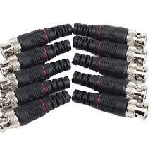 BNC Connector for CCTV Camera - 10 Pcs.