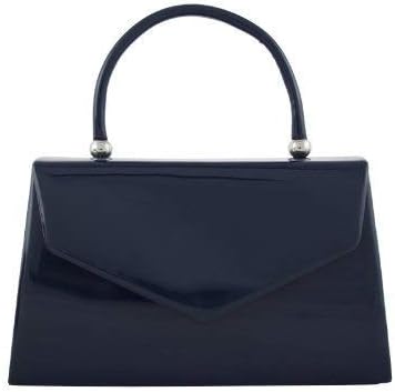 dark blue evening bag