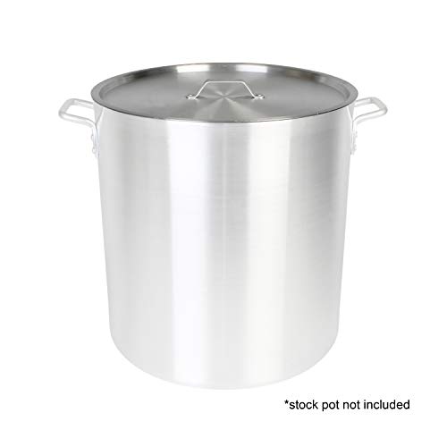 Tapa para olla de 60 cuartos en aluminio marca Thunder Group 6