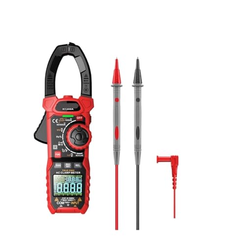 Medidor de Pinza Digital Amperimétrica AC/DC HT208A/D con True RMS miniatura 1