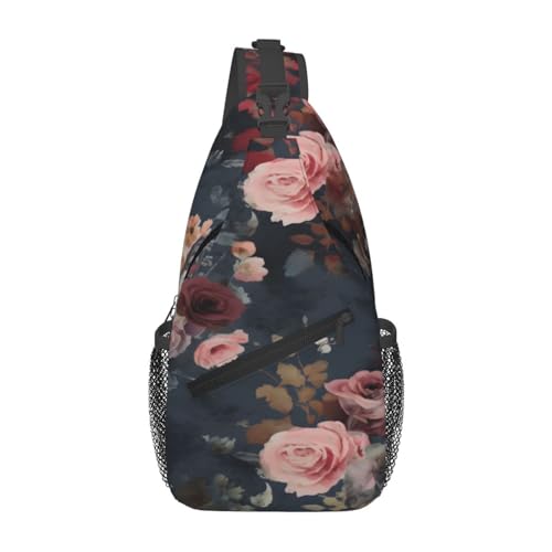 Bolso cruzado floral pequeño para mujer miniatura 1