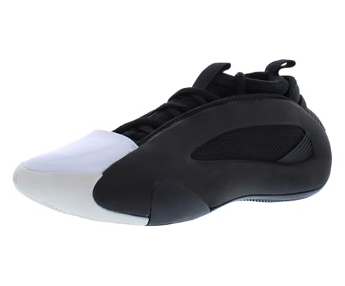 Image of adidas Harden Volume 8 Mens Shoes Size 8, Color: Black /White /Cobalt Blue-Black