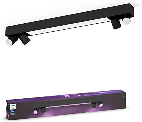 Philips Hue – Lámpara inteligente Hue Centris, con 4...