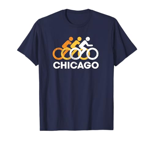 Vintage Bike Chicago t-shirt T-Shirt