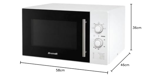 Micro ondes monofonction Brandt Sm2602w - vue 4