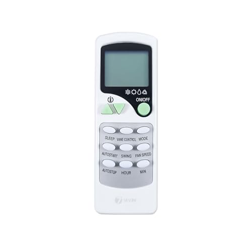 Image of 7SEVEN Compatible with Videocon AC Remote Control ZC /LW-01 Model 7A Suitable for Split and Window 1 1.5 2 Ton Air Conditioner - Match Each Keys Exactly to Replicate Genuine Remote Function