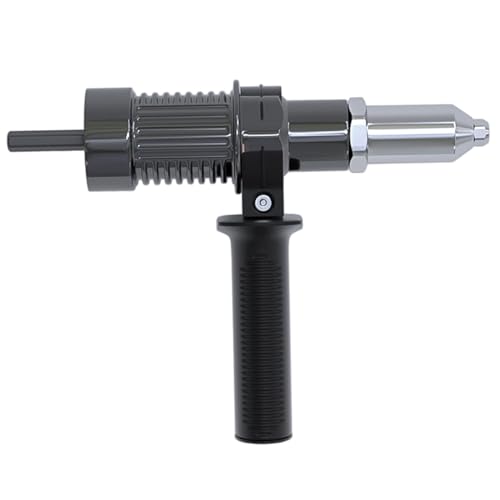 Adaptateur de pistolet à riveter en alliage avec 4 têtes pour perceuse