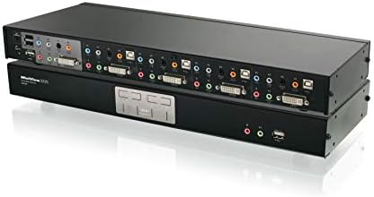 IOGEAR 4-Port Dual-Link DVI KVMP Switch with 7.1 Audio and Cables, TAA Compliant, GCS1784 — 사진 4