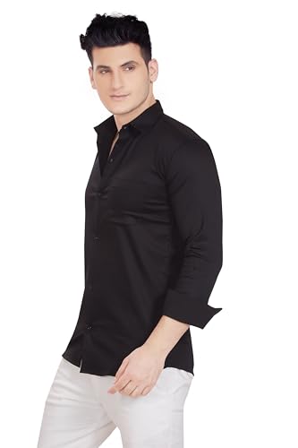 Image of DIVISIVE Men's Solid Slim Fit Shirt