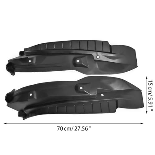 Protector de cejas rueda Toyota RAV4 contra impactos con 2x guardabarros coche 6