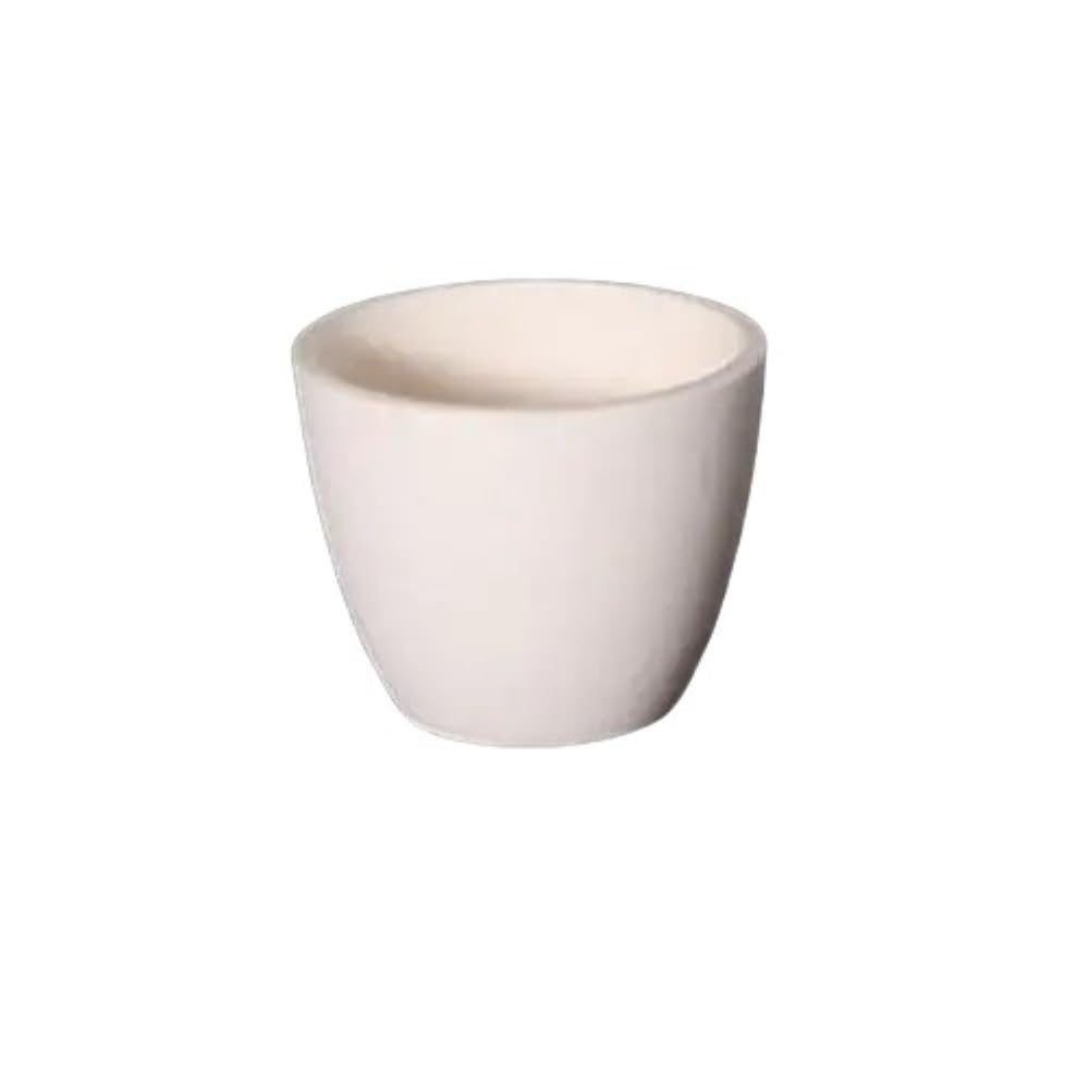 DaneGPT Alumina Crucible with Lid 5ml to 500ml Ceramic Sample Cup for Industrial Heating and Testing