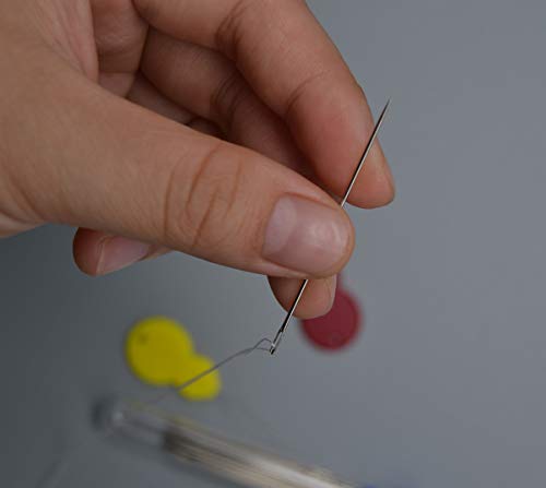 image for Yahong 30 Large Eye Stitching Needles for Sewing Repair Sewing kit Ass