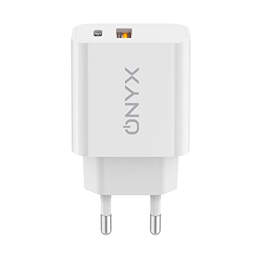 ✅ UN SOLO ACCESSORIO PER LA RICARICA DI OGNI GIORNO : Con ONYX CM1 non hai bisogno di più caricabatterie: un solo dispositivo compatto ti consente di ricaricare smartphone, tablet e accessori in modo semplice ed efficiente. La doppia porta USB-A e USB-C lo rende versatile e adatto all’uso quotidiano, sia a casa che in viaggio. È una scelta pratica per chi cerca affidabilità e comodità in un unico caricatore, senza complicazioni.