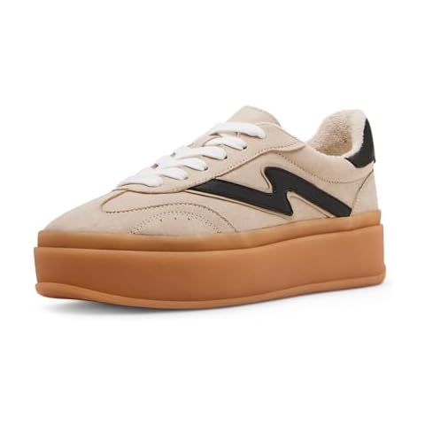Madden Girl Women's MIGHTTY Sneaker, Taupe Multi, 10 Cover