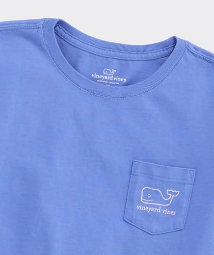 Image of vineyard vines Girls' Vintage Whale Short-Sleeve Pocket Tee