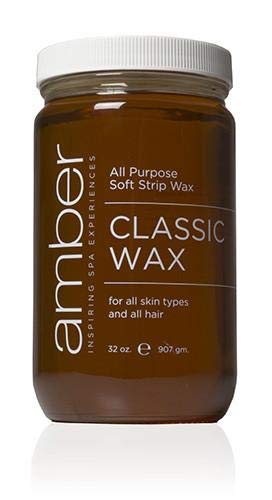 Cera Classic Amber Professional Waxing, pote com aproximadamente 907 g