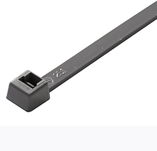 7 in. 50 lbs Cable Tie, Gray - 100 per Bag
