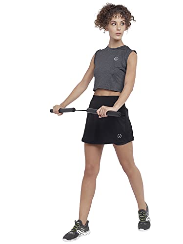 Image of CHKOKKO Double Layered Sports Gym Workout Skirt & Shorts for Women