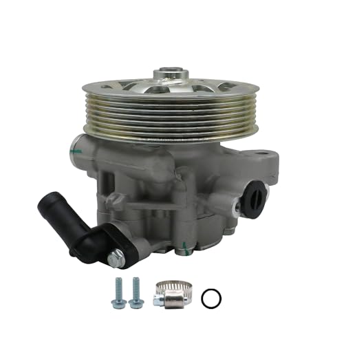 Image of 21-5495 Power Steering Pump with Pulley Fits for 2008-2012 Honda Accord 2.4L, for 2008 2009 2010 2011 2012 Accord 2.4, Power Assist Pump Assembly 56100-R40-A01