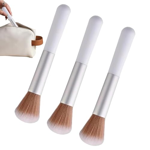 Maquillaje de sombra de ojos ruborizado, cepillo de maquillaje con rubor | Cepillo corrector portátil - Herramienta auxiliar suave y delicada para el hogar, viajes de negocios, dormitorio, viajes
