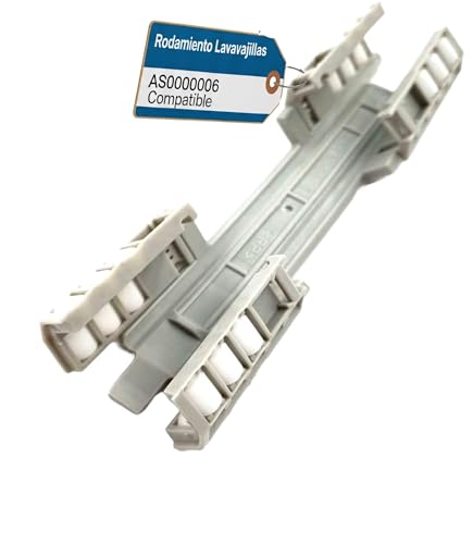 RECAMBIOS DREYMA Rodamiento Guía De Cesta Superior Para Lavavajillas compatible con Fagor Brandt Aspes Edesa De Dietrich As0000006 LF013SX VA9B000D3 Repuesto Original Kit Técnico Precisión Total