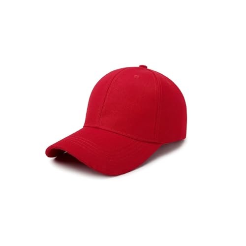 Baseball Cap Herren Damen Verstellbare Baseballkappe Unisex Einfarbige Baumwollmütze Atmungsvolle Sportkappe für Golf Wandern Laufen Reisen und Alltag