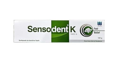 Senso-Dent-K Toothpaste 75g | Fast Relief for Sensitive Teeth | SLS & Paraben Free Daily Oral Care-image-14