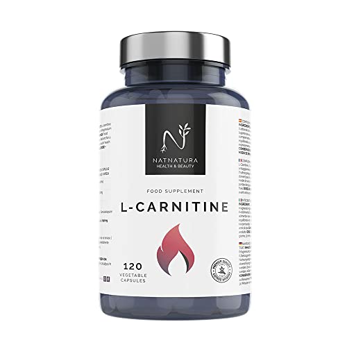L-Carnitine pure en gélules. Puissant brûleur de graisse naturel. Boostez votre énergie et améliorez vos performances, votre endurance et votre récupération. 120 gélules végétales Cover