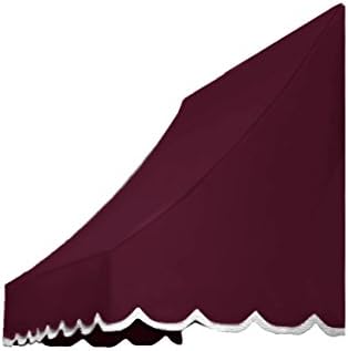 Awntech Beauty-Mark Nantucket 6' Window/Entry Awning, Burgundy