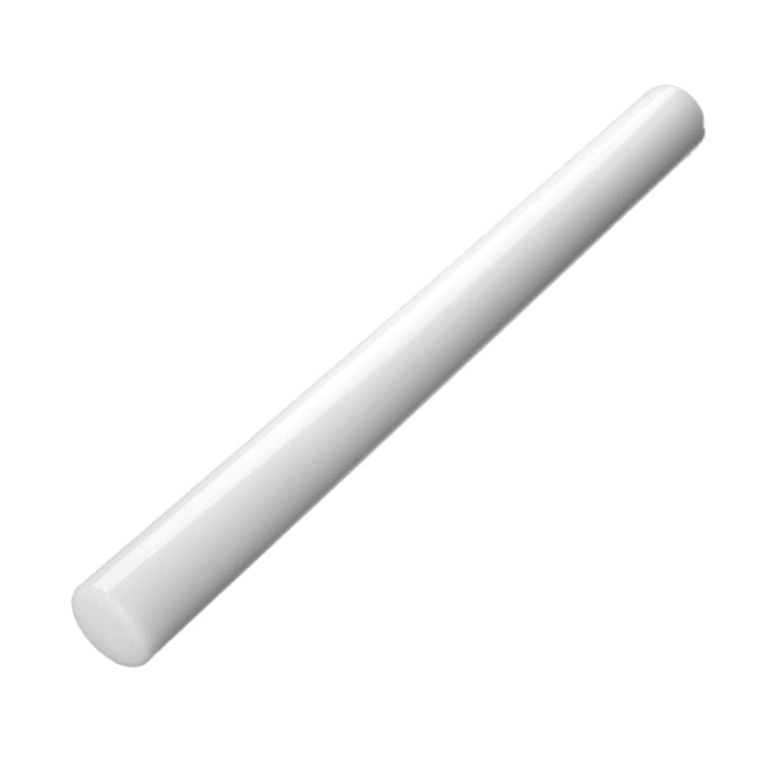 Vogue White Polyethylene Rolling Pin 20"