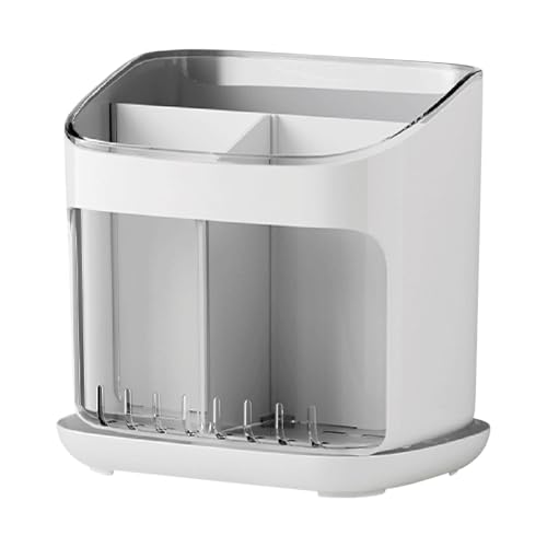 Portautensilios de cocina - Utensilios modernos Trapezoides. Organizador De Espátula De Cuchara Desmontable, Rejilla De Almacenamiento Elegante Para Herramientas De Cocina Encimera De Cocina