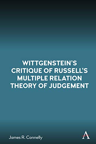 Book Cover for Wittgensteins Critique of Russells Multiple Relation Theory of Judgement