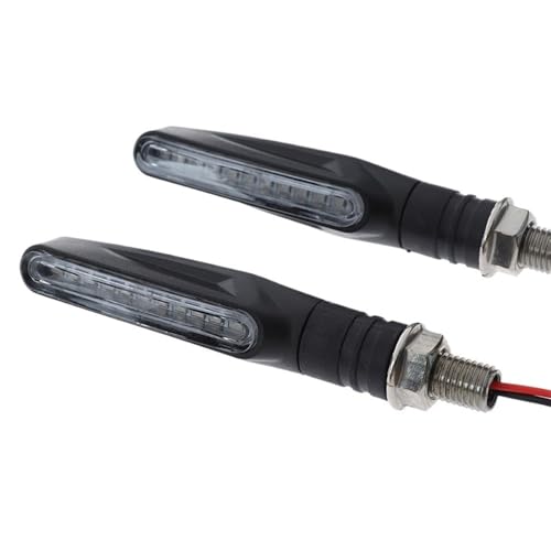 Clignotants de moto voyant lumineux clignotant jaune universel 12V momt pour moto