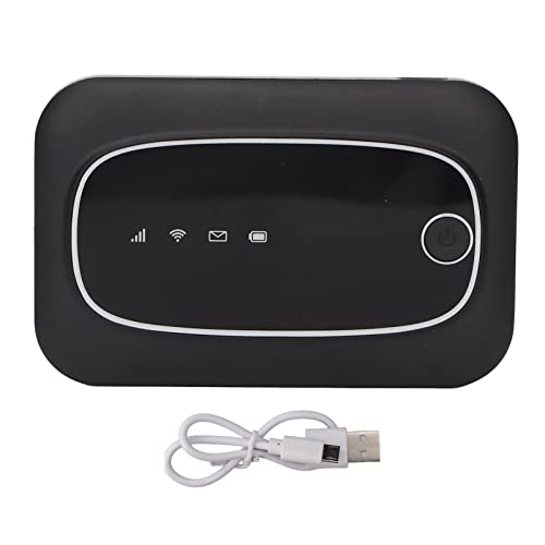 Image of Zyyini Mobile Hotspot, 4G LTE Portable Hotspot Device SIM Card Router, 300Mbps Download Speed, for Mobile Phones, Laptops, Desktops, for OS X Tablet