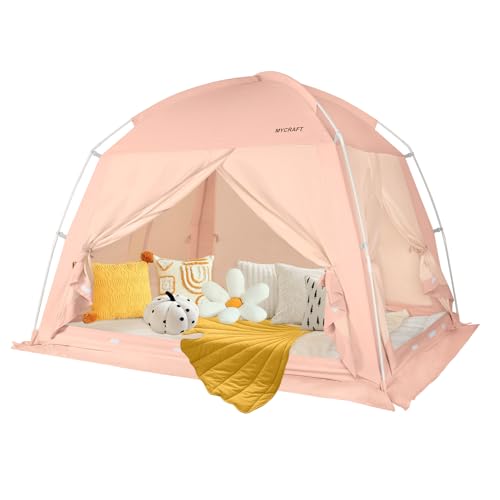 Bed Tents Canopy Bed–Privacy Dream Tent for Cozy Indoor Sleeping,...