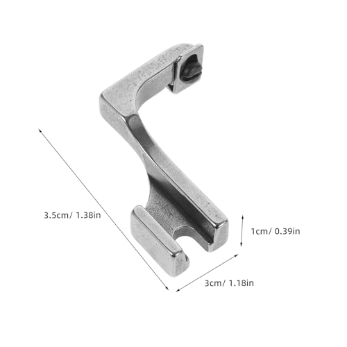 Pie prensatelas invisible ajustable para máquina de coser miniatura 7