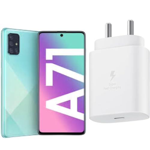 Image of Original 25W Adapter Compatible with Samsung A31 (White)