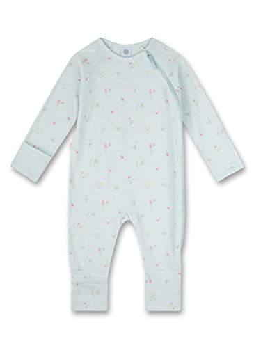 Sanetta Baby-M&auml;dchen 221857 Strampler/Overall, Blue Wind, 50