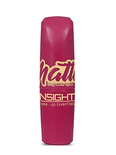 Image of INSIGHT Matte Lipstick | Soft Matte Finish | Highly Pigmented Formula | Ultra Creamy | Intense Color Payoff | Fade-Proof Lipstick | A6 - 4.2g