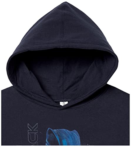 Sweat à capuche Marvel Panther bleu marine chiné en taille M pour garçon - 6