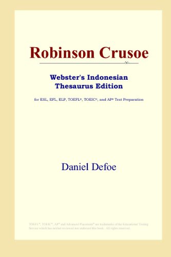 Robinson Crusoe (Webster's Indonesian Thesaurus Edition)