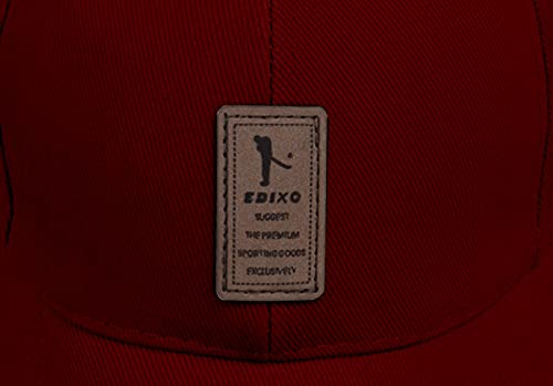 Image of solid plain unisex cotton caps free size adjustable casual look stylish cap