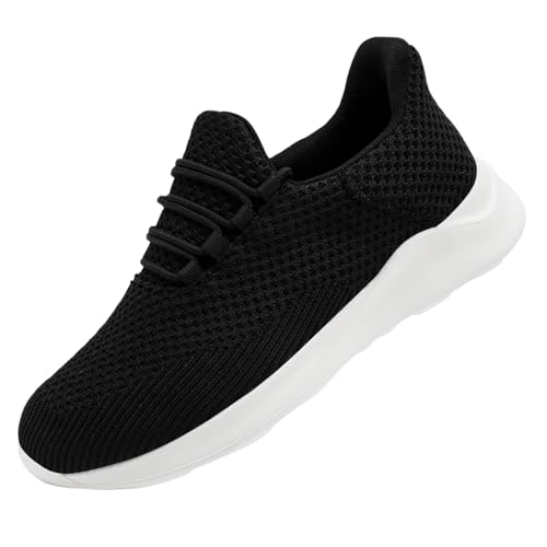 Image of DLWKIPV Womens Walking Running Shoes Tennis Slip On Sneakers Gym Workout Sport Lightweight Breathable Mesh Comfortable Casual