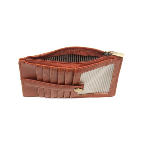 Image of Joy Susan Women's Fashion New Penny Mini Travel Wallet - Terracotta