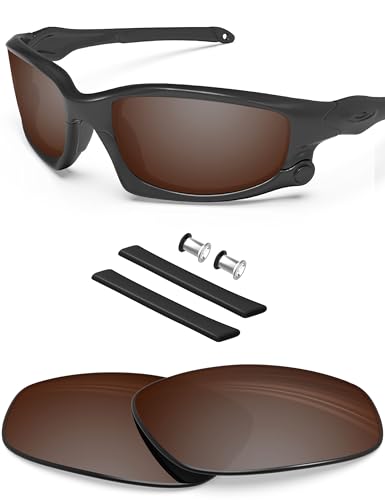 Image of BLAZERBUCK Polarized Replacement Lenses&Sock Kit for Oakley Split Jacket OO9099 Sunglass