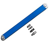 Rakiuty Versetzter Verlängerungsschlüssel,Offset-Verlängerungsschlüssel,Offset Extension Wrench,Antriebsadapter Offsets Verlängerungsschlüssel,Multi-Funktional Schraubenschlssel Set,5PC