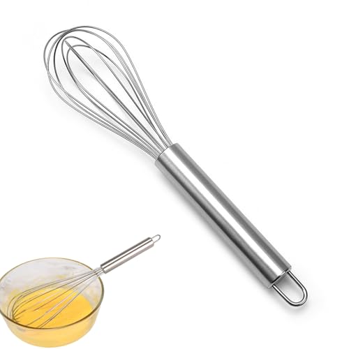 サムコス 泡立て器 泡立ちがはやい 調理器具 持ちやすい 頑丈 シンプル 使いやすさ ステンレス 製菓用 お菓子作り ケーキ メレンゲ ケーキ屋さん (27cm)
