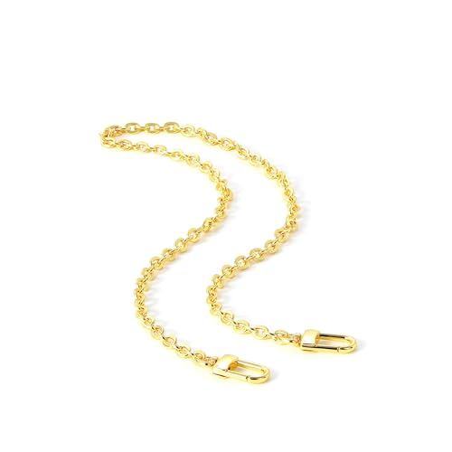 Image of jiesinlov Thin Purse Chain Strap for Handbag Gold Chains Shoulder Bag Short Strap Replacement,with Metal Buckles for pouchette(B 23.6in)